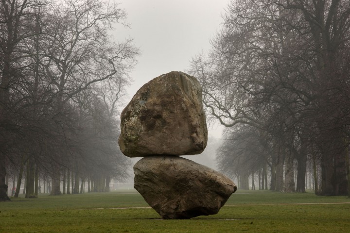 rock balancing